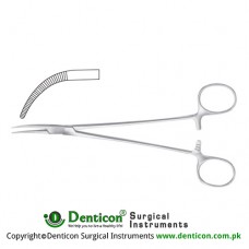 Schnidt Tonsil Haemostatic Forceps Strongly Curved Stainless Steel, 18.5 cm - 7 1/4"